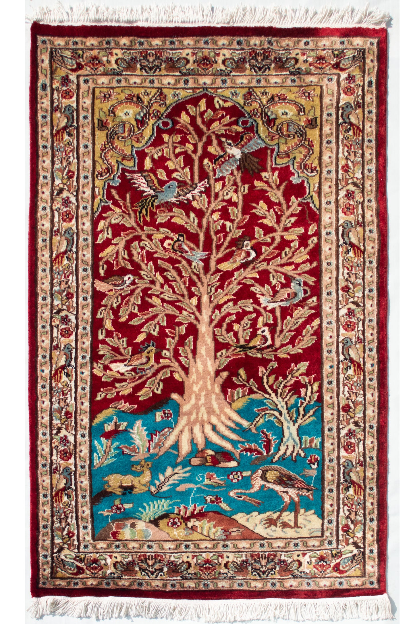 Tree of Life Pictorial Rug - 3x5 ft